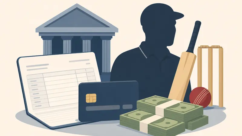Penangkapan Enam Orang dalam Skandal Bank dan Judi Kriket Wardha